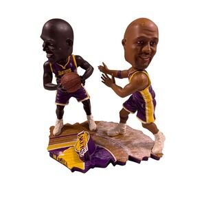 Lakers Shaq O'Neal Karl Malone Forever Collectibles Bobblehead Limited 173/504